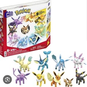 Pokémon Eevee Evolution Building Set